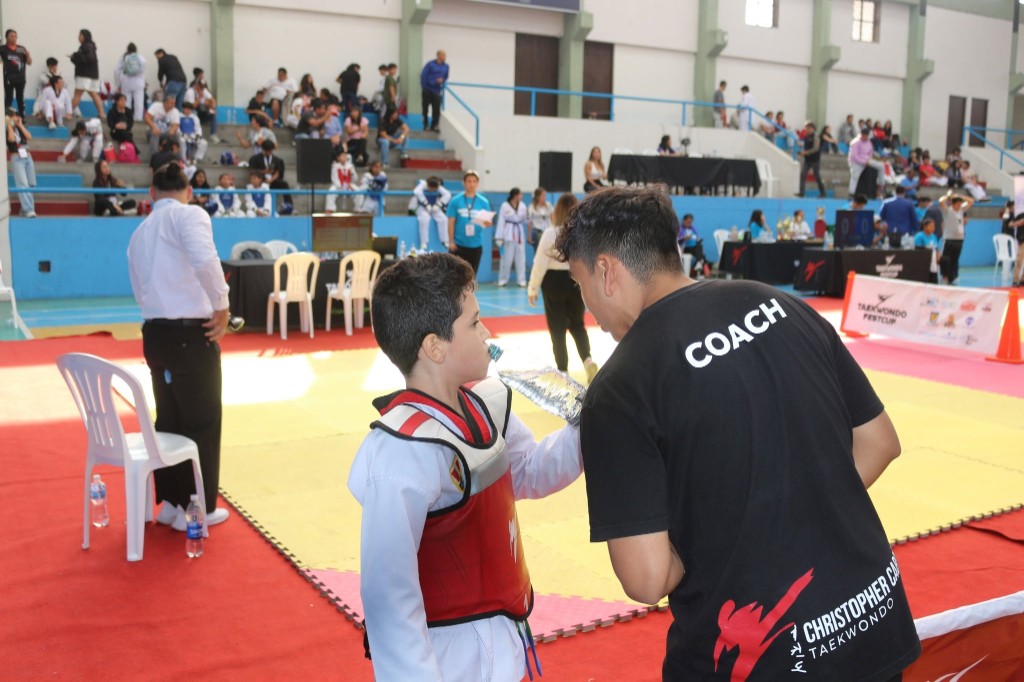 Coach y atleta