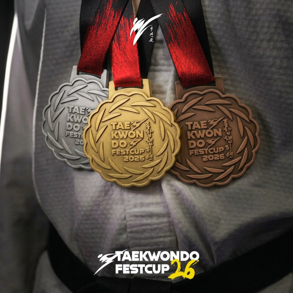 Medallas oro, plata y bronce FestCup 2026